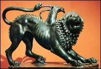 La Chimère est un lion crachant du feu avec une tête de chèvre sur le dos et une queue de serpent. Elle semait la terreur en Lycie avant qu'un héros ne réussisse à la tuer. Quel est son nom ?