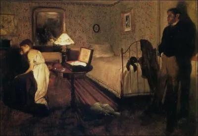 Quel artiste franais, rattach  l'impressionnisme, a peint vers 1868-1869, Intrieur dit aussi Le Viol ?