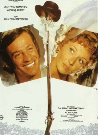 Film franco-italo-roumain ralis par Jean-Paul Rappeneau en 1971 avec Jean-Paul Belmondo, Marlne Jobert, Samy Frey, Laura Antonelli ... .