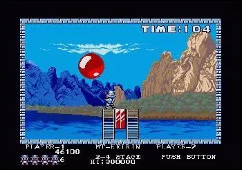 Principe simple, clater des gros ballons rouges...