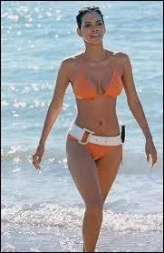 Plus rcent, mais toujours dans James Bond, et tout aussi clbre, le maillot de bain orange de Jinx - Halle Berry. Quel est le titre de la saga, avec Pierce Brosnan ?