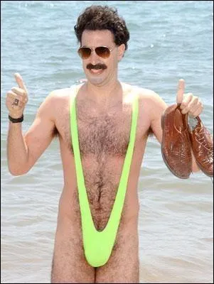 Comment pourrait-on oublier ce fameux maillot, port par l'acteur scnariste Sacha Baron Cohen, dans le film Borat, dans lequel il interprte un ?