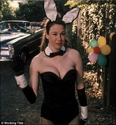 C'est un maillot bustier cens reprsenter un costume de Bunny Play-Boy que porte Rene Zellwegger, dans le rle de la boulotte et complexe... ?
