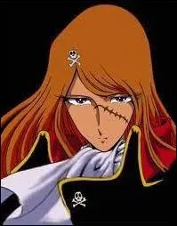 Alter ego fminin d'Albator, elle porte le mme costume et la mme balafre, mais n'est pas borgne ...