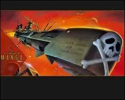 Quel est le nom du vaisseau spatial dans la srie anime de 84 ?