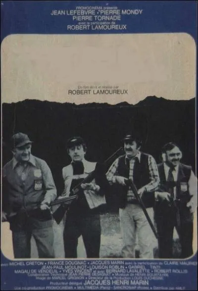 Film comique franais de Robert Lamoureux sorti en 1974 o il tient le rle d'un comptable au chmage ... .