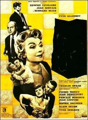 Commissaire de police dans un film ralis par Yves Allgret en 1957 ... .