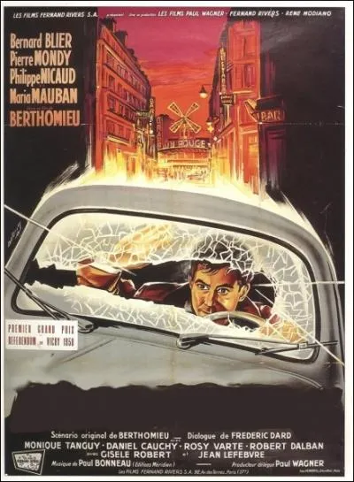 Il joue le rle d'un malfrat surnomm   P'tit Bob   dans un film d'Andr Berthomieu ralis en 1958 ... .