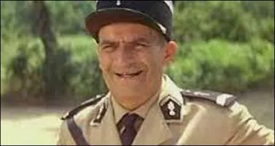 Humour - Le lgendaire marchal des logis-chef Cruchot tait gendarme