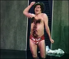 En cette anne 2012 de JO  Londres, comment ne pas clbrer ce hros et ce maillot de bain ? C'est Mike Myers, toujours aussi drle, qui interprte ici...