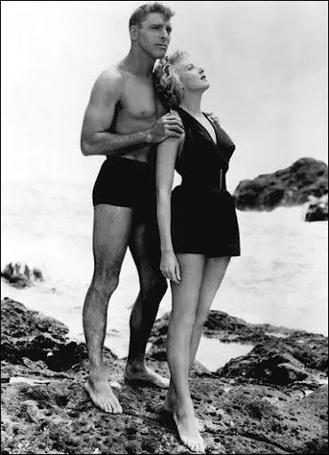 Deborah Kerr et Burt Lancaster sont ici dans l'un de leurs films les plus clbres, notamment pour une scne de baiser dans les vagues sur la plage. Quel est ce grand film ?
