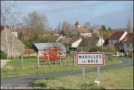 Les habitants de la commune Marolles-en-Brie portent le nom de ...