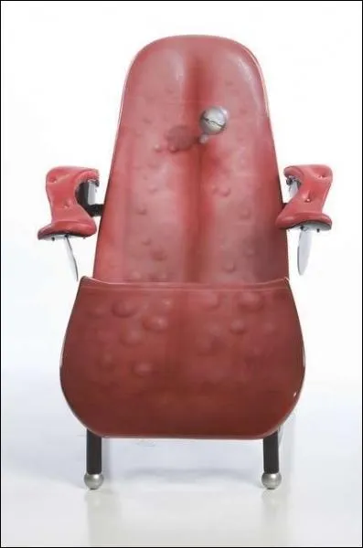 On se demande o certains designers vont chercher leurs ides... Voici le fauteuil. . ?