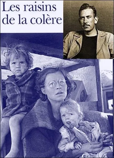 A quel crivain amricain doit-on le clbre roman   Les raisins de la colre   publi en 1939 ?