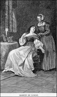 La pice en vers  Marion Delorme  est inspire de la vie d'une femme ayant vcu au XVIIe sicle et qui tait une clbre...