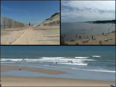 Nous faisons tape dans une cit en bordure de la fort des Landes,  une heure de la route des plages de sable fin de la :