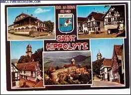 Je vous envoie une carte postale de Saint-Hippolyte. Comment nomme-t-on les habitants de cette commune alsacienne ?
