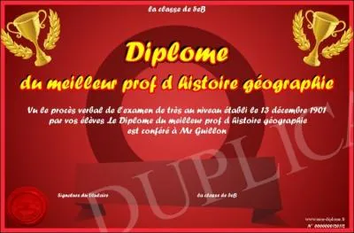 C'est un cours de Franais !