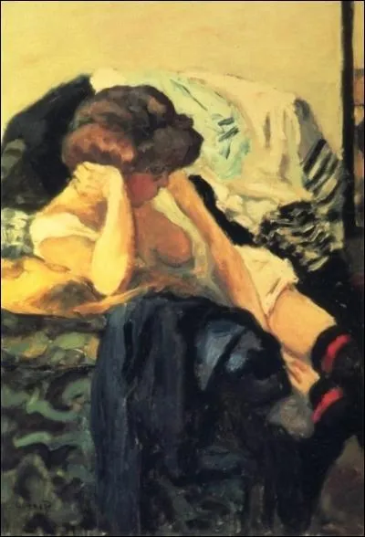 Vous ne serez pas pas davantage offens par cet artistique nu fminin. Quels en sont le peintre et le titre de l'uvre ?