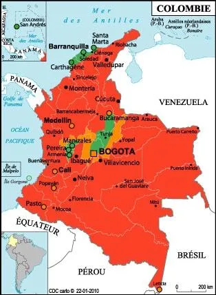 Les notables de Colombie ...