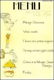 Au menu, le diplomate est 