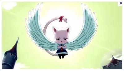 Comment s'appelle le chat de la fille du dragon ? (dans le manga)