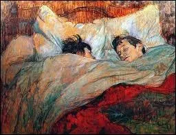 Qui a peint   Le lit   ?