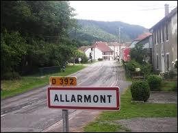 Je commence par la commune d'Allarmont. Comment se nomment ses habitants ?