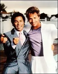 Crockett (Don Johnson) et Tubbs (Philip Michael Thomas) sont deux flics au soleil ...