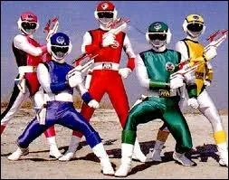 Nos fantastiques Bioman ont engendr par la suite plein de petits clones. Nous sommes ici en prsence des :