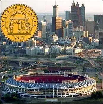 Situ au sud, cet Etat a vu natre le   Gnius  Ray Charles, qui lui a ddi une des plus clbres chansons ... .