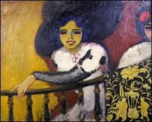 Qui a peint  Femmes  la balustrade  ?