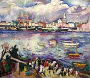 Qui a peint  Le port d'Anvers  ?