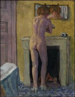 Qui a peint  Nu devant la chemine  ?