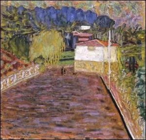 Qui a peint  La route rose  ?