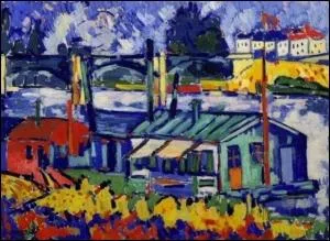 Qui a peint  Le port de Chatou  ?