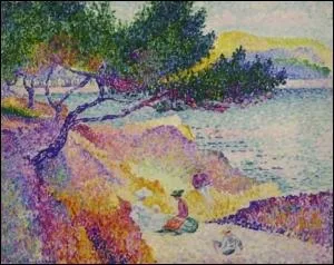 Qui a peint  La plage de St Clair  ?