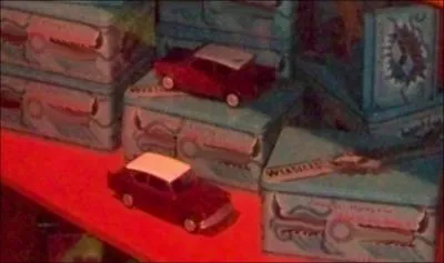 Je n'oserais pas quitter le magasin sans vous offrir quelque chose. Je vous mets au dfi de deviner le nom de votre cadeau pendant que nous nous dirigeons vers la caisse.