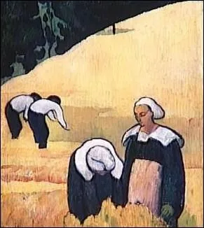 Peintre mais galement crivain, n  Lille en 1868, auteur de   La moisson  ... .