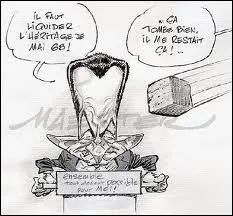 Se dfinissant lui-mme comme oppos  la politique, il crit tout de mme une chanson qui sera interdite d'antenne :