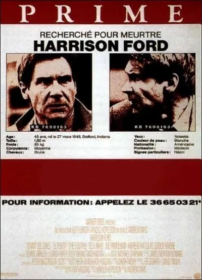 Docteur Richard Kimble dans ce film d'Andrew Davis en 1993 ... .