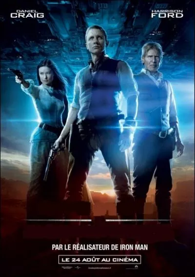 Aux cots de Daniel Craig dans ce western de science-fiction amricain ralis par Jon Favreau en 2011