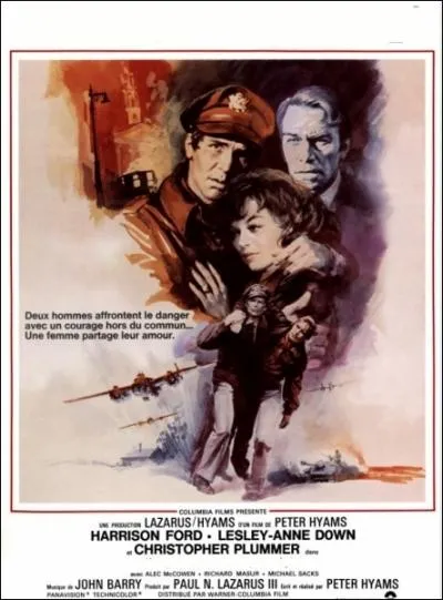 Pilote de l'aviation amricaine au cours de la seconde guerre mondiale, dans un film dramatique britannique de Peter Hyams en 1979