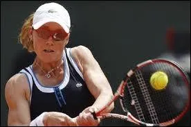 En indoor , elle ne les porte pas !