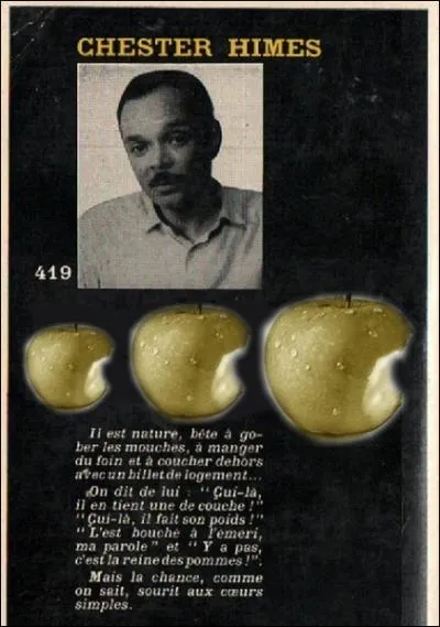 Quel est le titre de ce roman policier de l'�crivain am�ricain Chester Himes parut en 1958 et qui obtint le grand prix de litt�rature polici�re ?