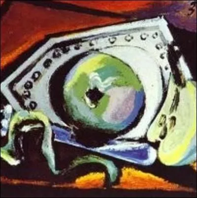   Sur une assiette bien ronde en porcelaine r�elle une pomme pose... .   Ce d�but d'un po�me intitul�   Promenade de Picasso   d�di� au c�l�bre peintre, est un texte de ... .