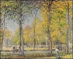 Qui a peint  Le bois de Boulogne  ?
