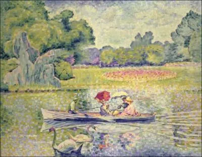 Qui a peint  La promenade dans le bois de Boulogne  ?