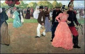 Qui a peint  Dimanche, bois de Boulogne  ?