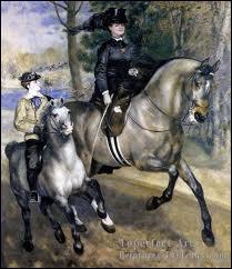 Qui a peint  Cavaliers dans le bois de Boulogne  ?